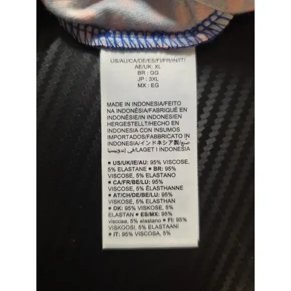 Amazon Essentials Blue Red Polka Dot Sleeveless Tank Top Shirt EcoVero XL New - Picture 9 of 9